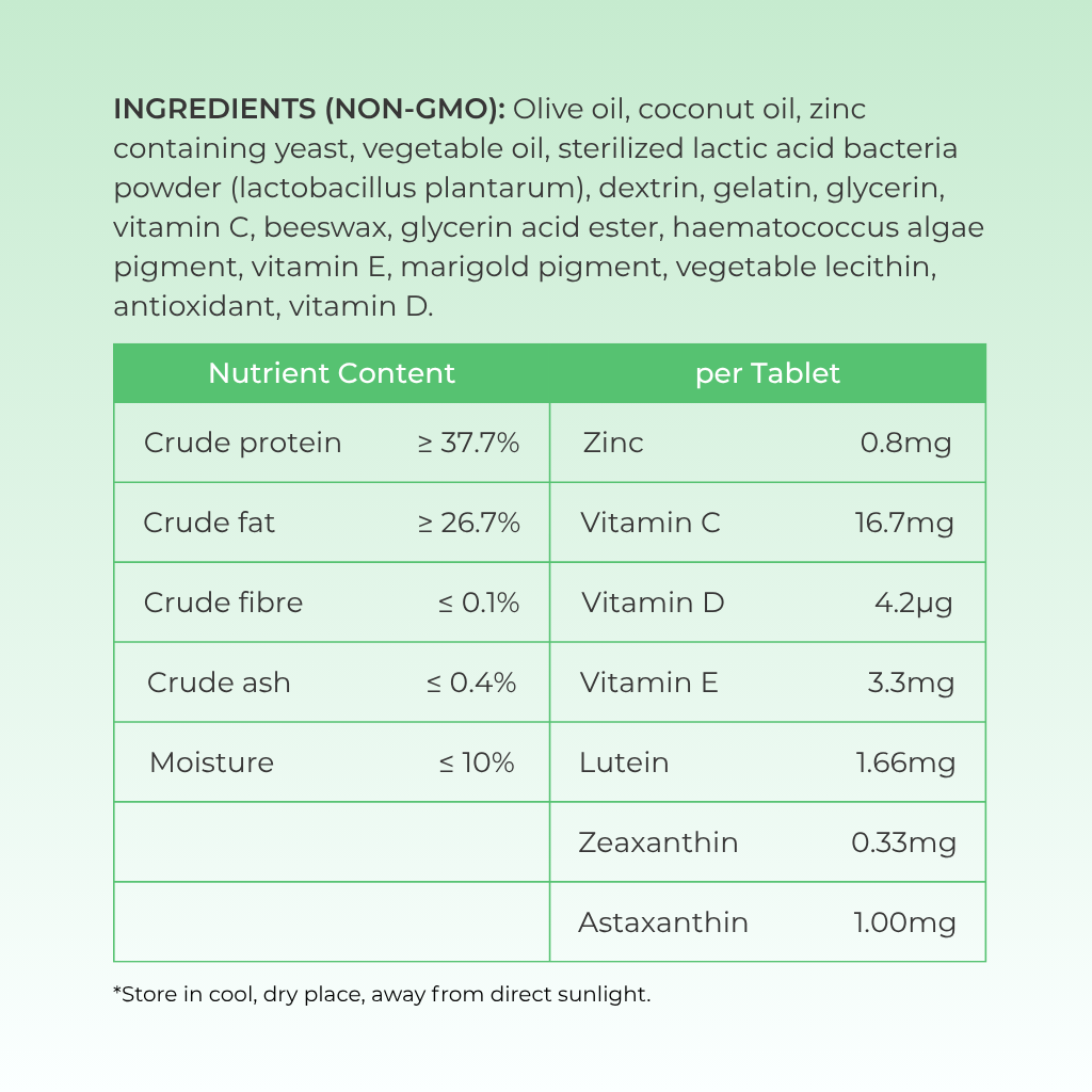 H&JIN Clear – Eye Care Probiotic for Dogs & Cats