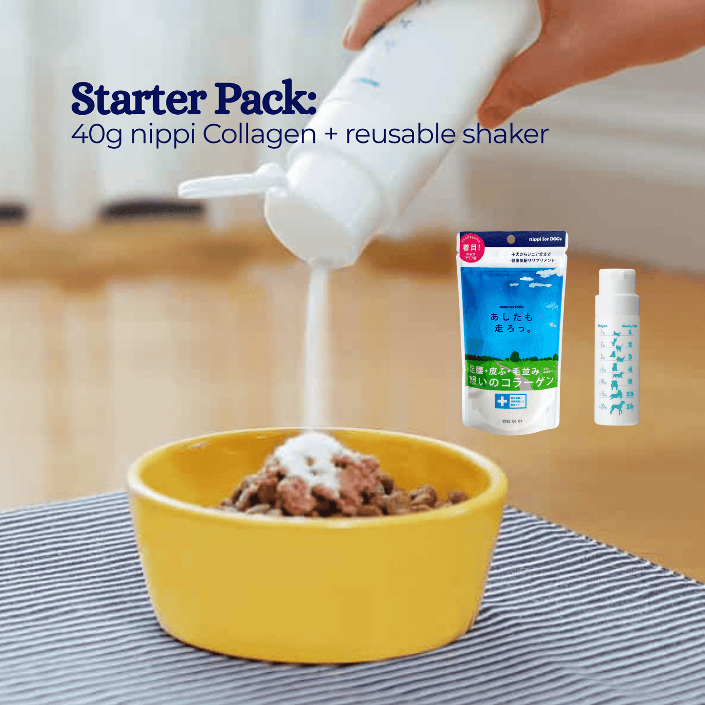 nippi Collagen for Dogs Starter Pack