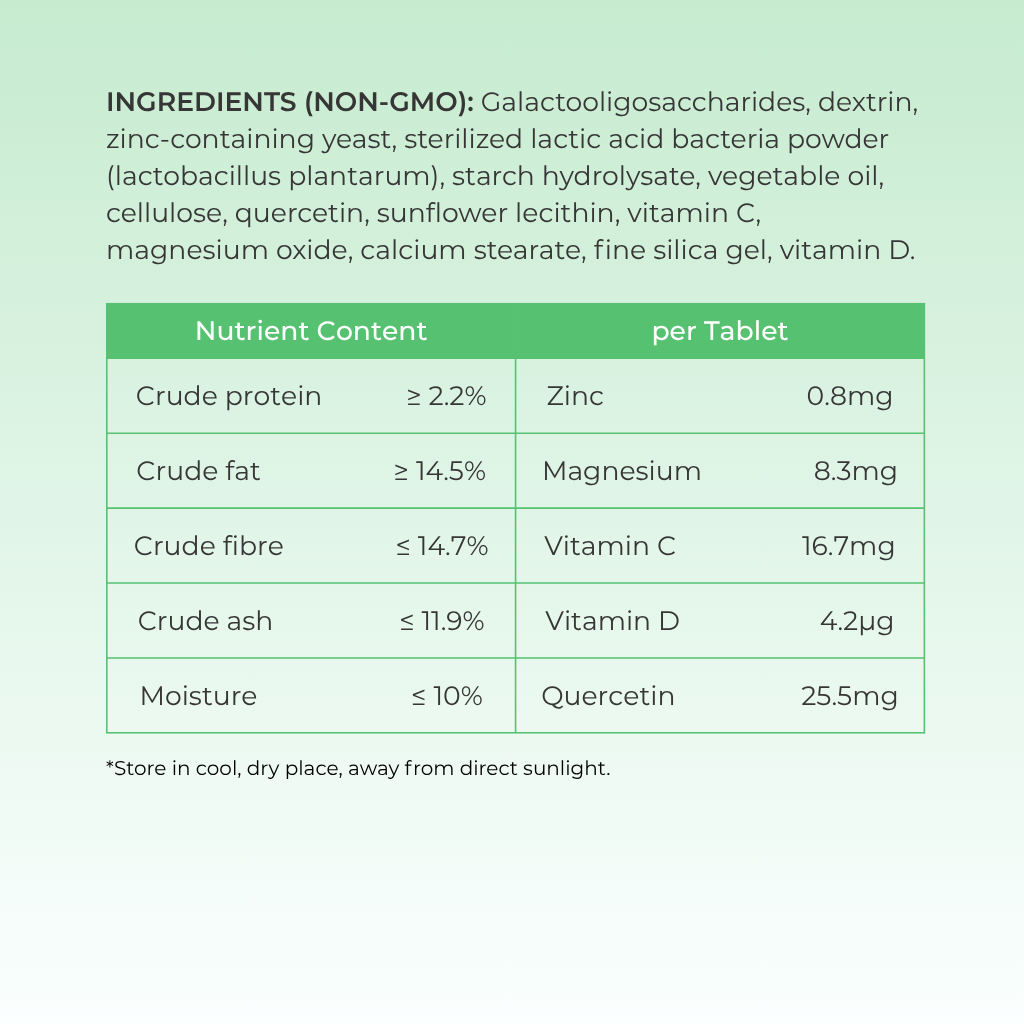 H&JIN Barrier – Allergy Relief Probiotic for Dogs & Cats