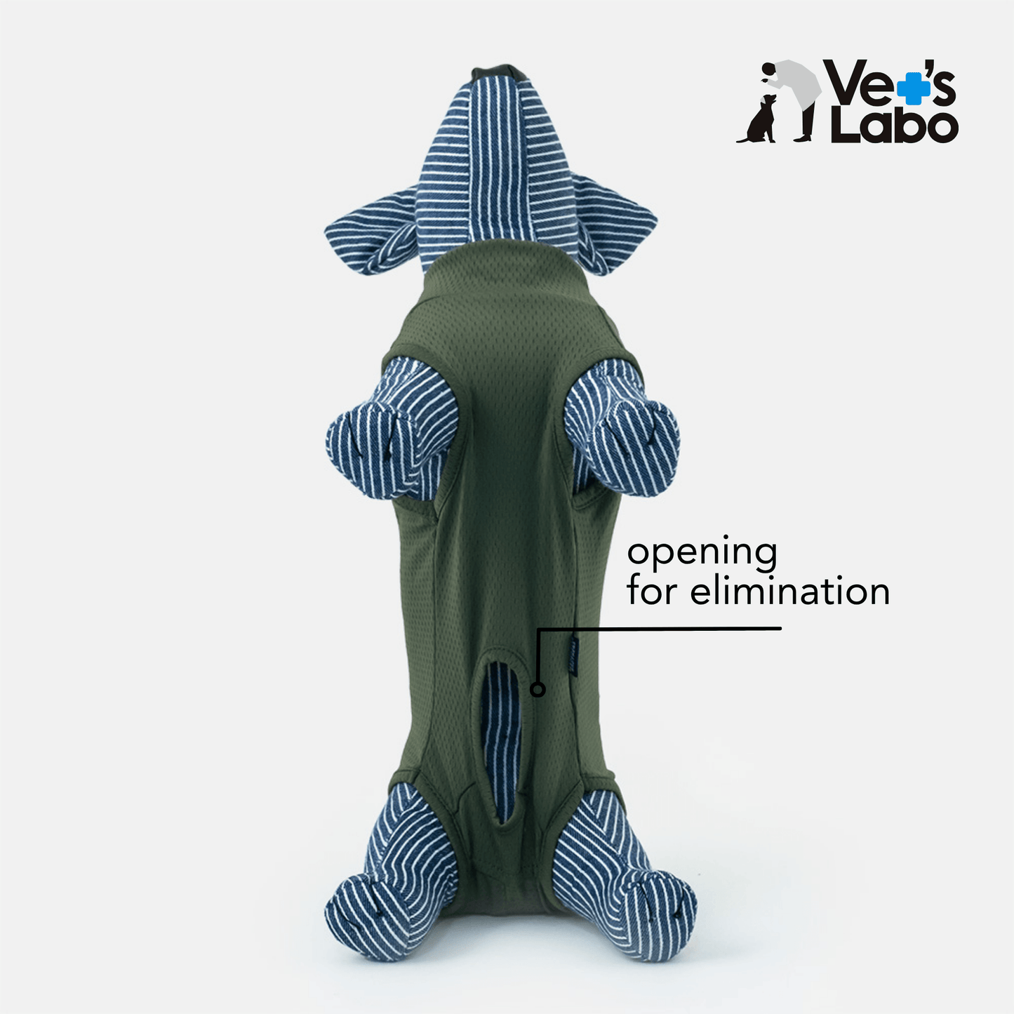 Vet's Wear: Post-Surgery Recovery Suit for Male Dogs